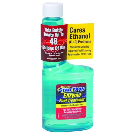 Sunbelt Star*Tron Small Engine Formula Gas Additive 8 oz USA Labeled 1.85 x2.9 x7.1 A-B1AC14308